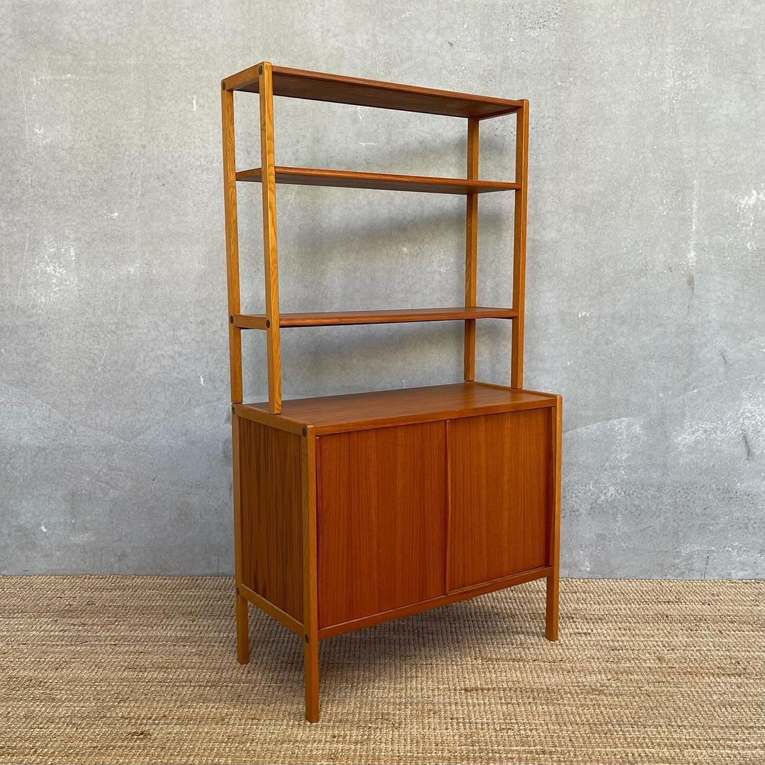Swedish Designer “Bertil Fridhagen” Cabinet for Bodafors (Stamped.)
