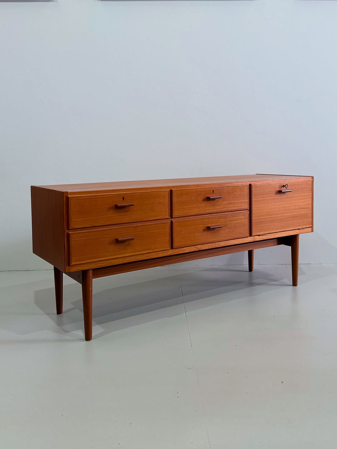 Lowline Scandinavian Mid-Century Sideboard